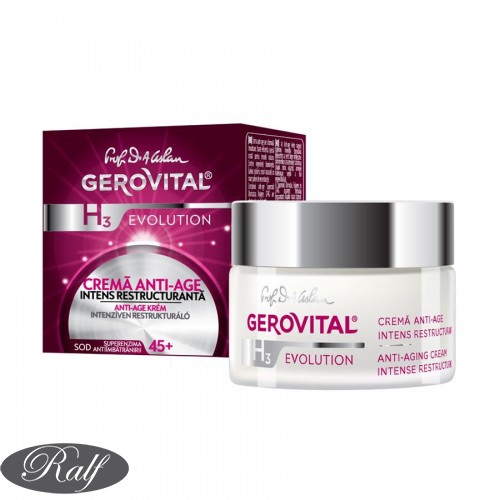 Gerovital H3 Evolution - Crema Anti-age Intens Restructuranta